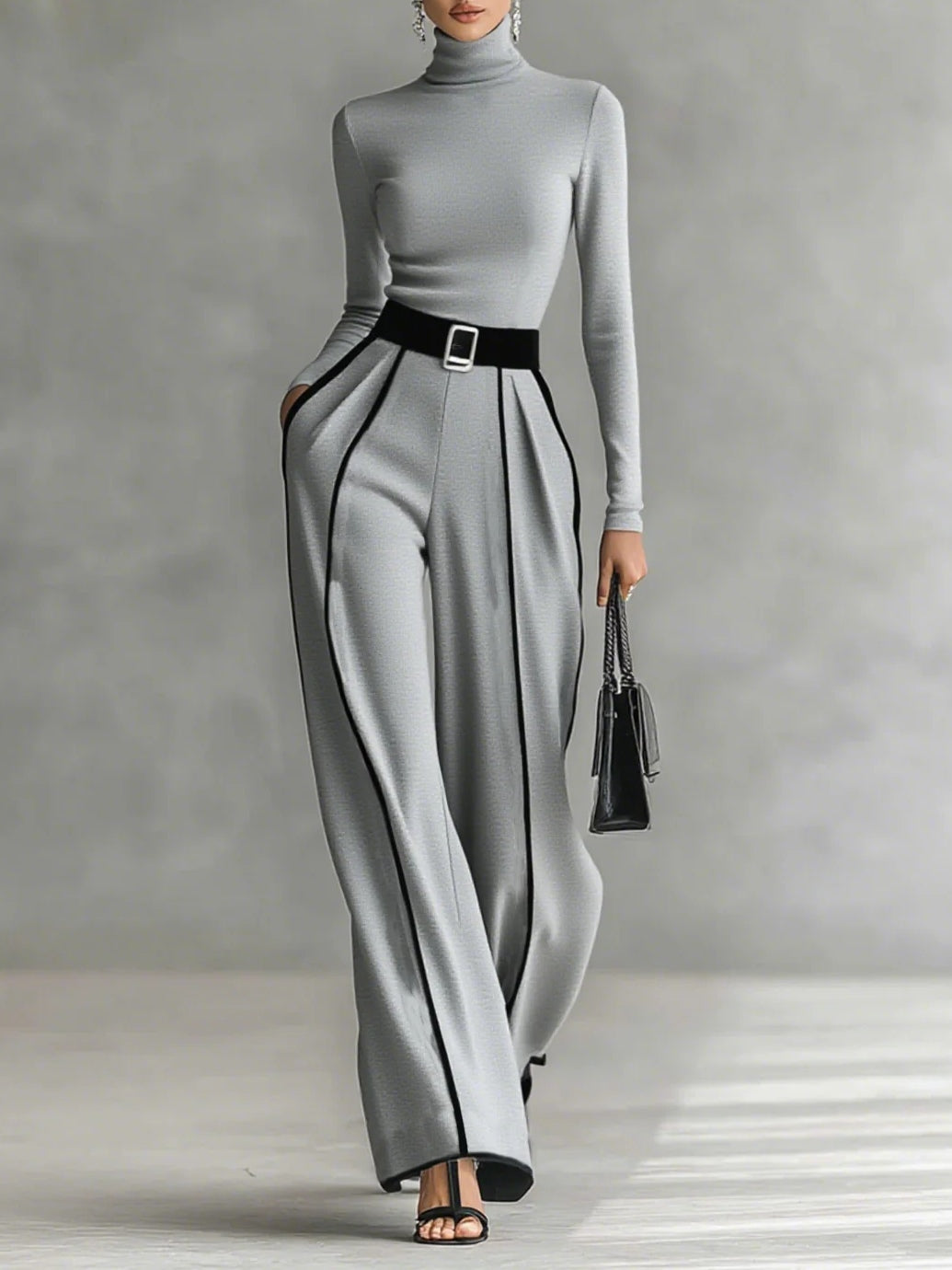 Vera™ | Conjunto Elegante con Detalles a Contraste