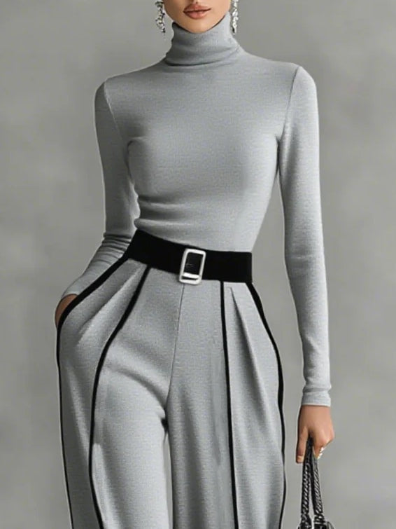Vera™ | Conjunto Elegante con Detalles a Contraste