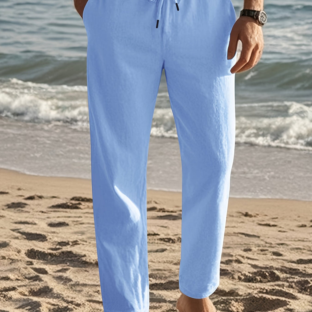 LAURENT MONACO | PANTALÓN DE LINO PARA HOMBRES