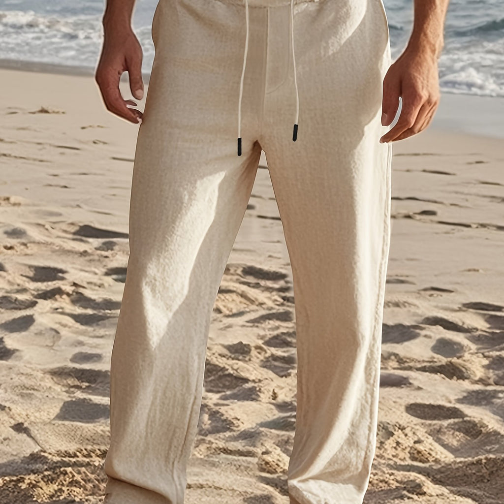 LAURENT MONACO | PANTALÓN DE LINO PARA HOMBRES
