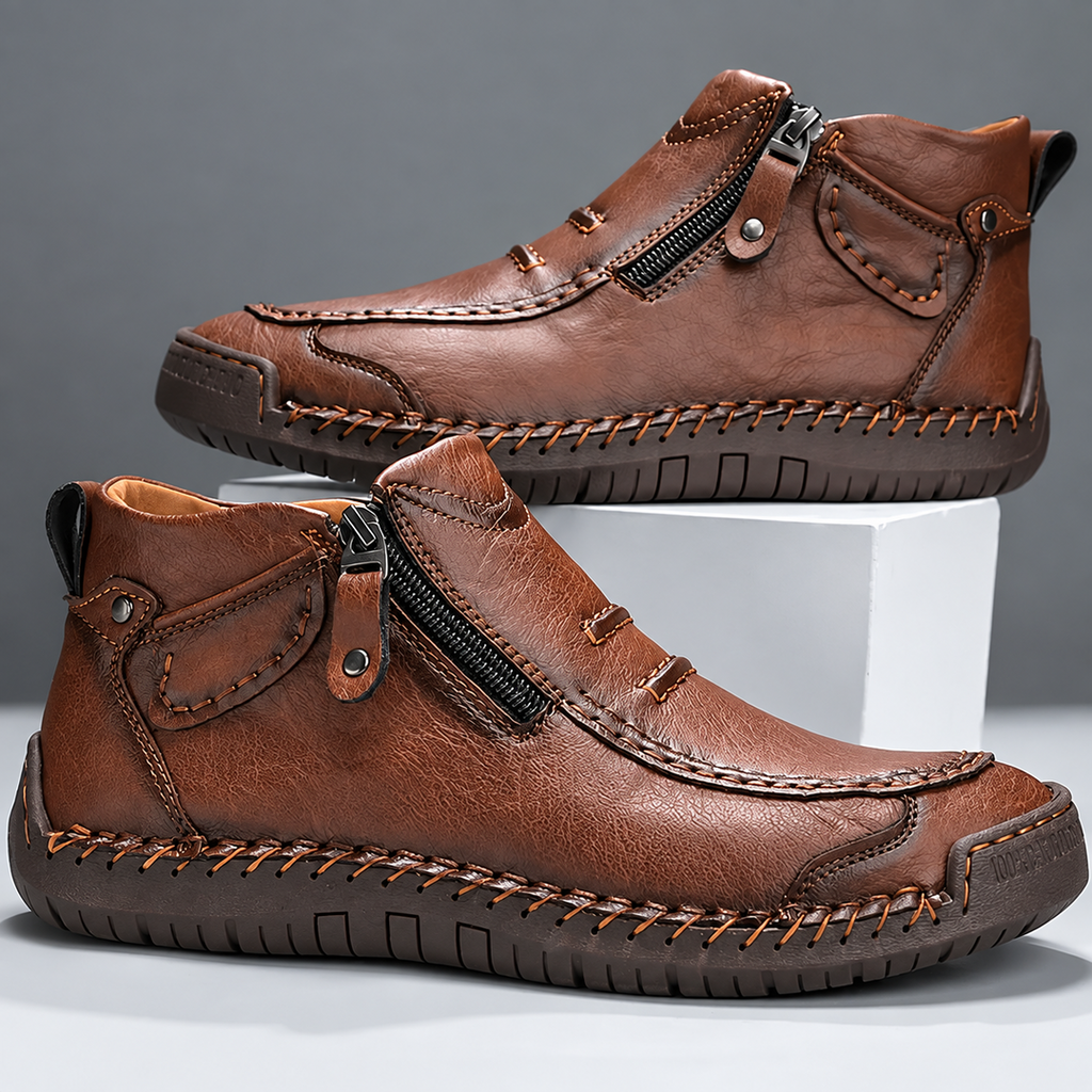 Aedrian - Zapatos de alta calidad con cremallera lateral