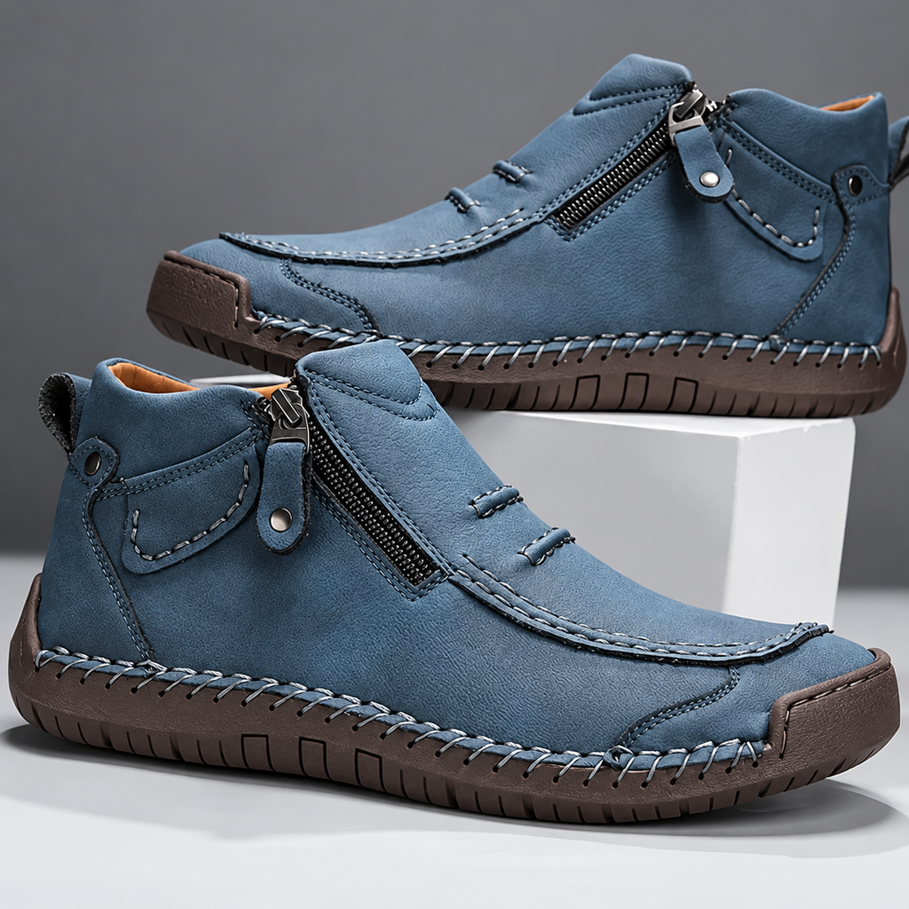 Aedrian - Zapatos de alta calidad con cremallera lateral