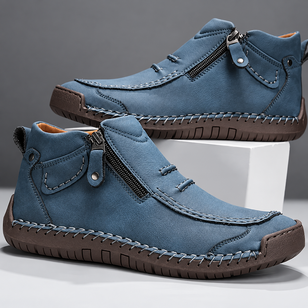 Aedrian - Zapatos de alta calidad con cremallera lateral