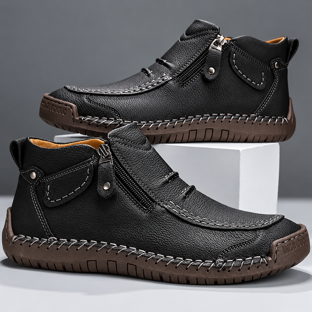 Aedrian - Zapatos de alta calidad con cremallera lateral