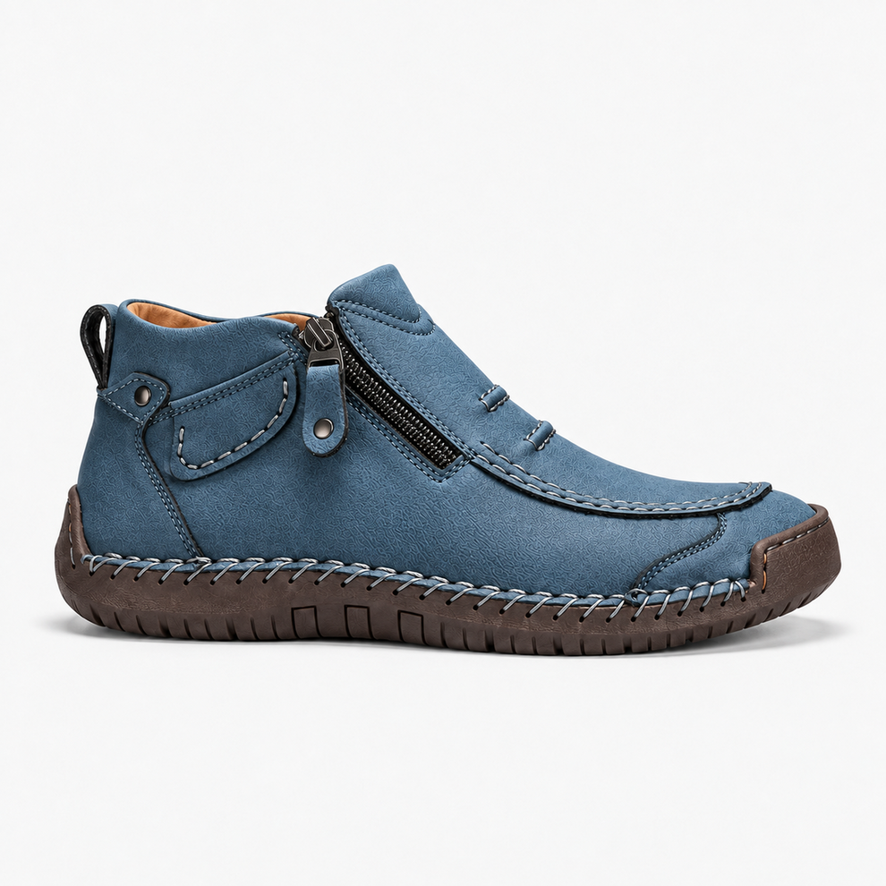 Aedrian - Zapatos de alta calidad con cremallera lateral