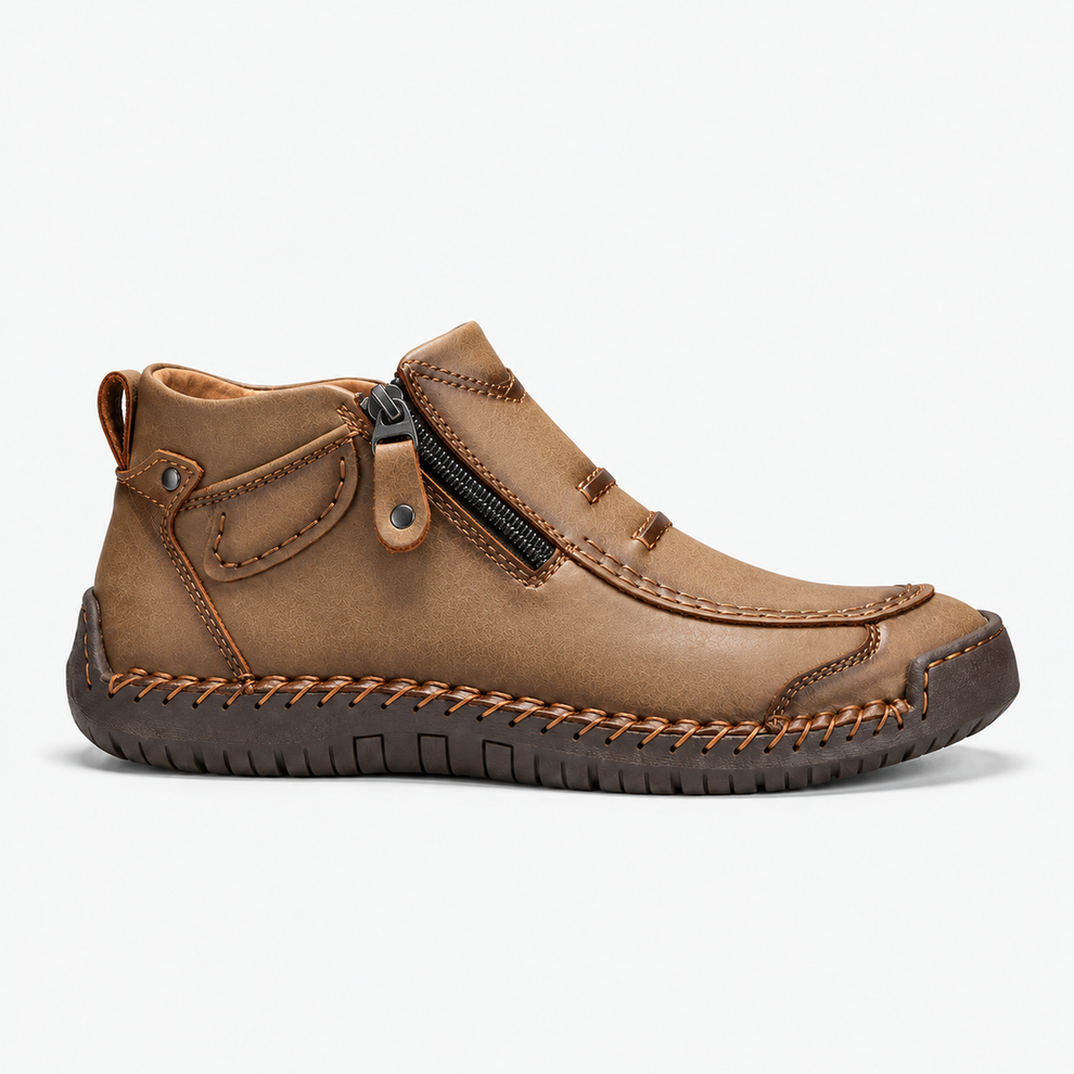 Aedrian - Zapatos de alta calidad con cremallera lateral