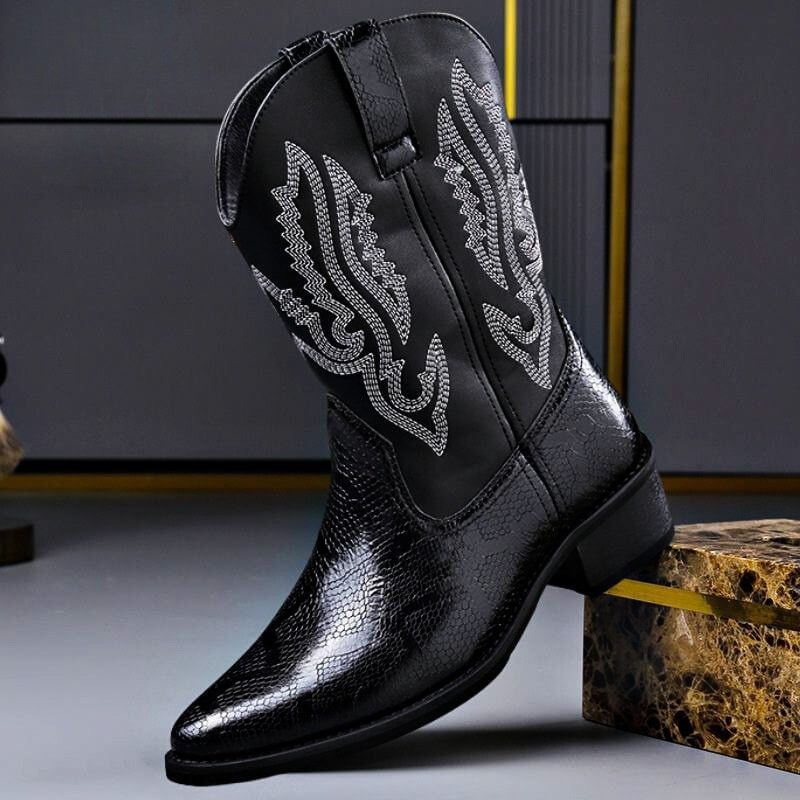 Belleville | Botas vintage granuladas