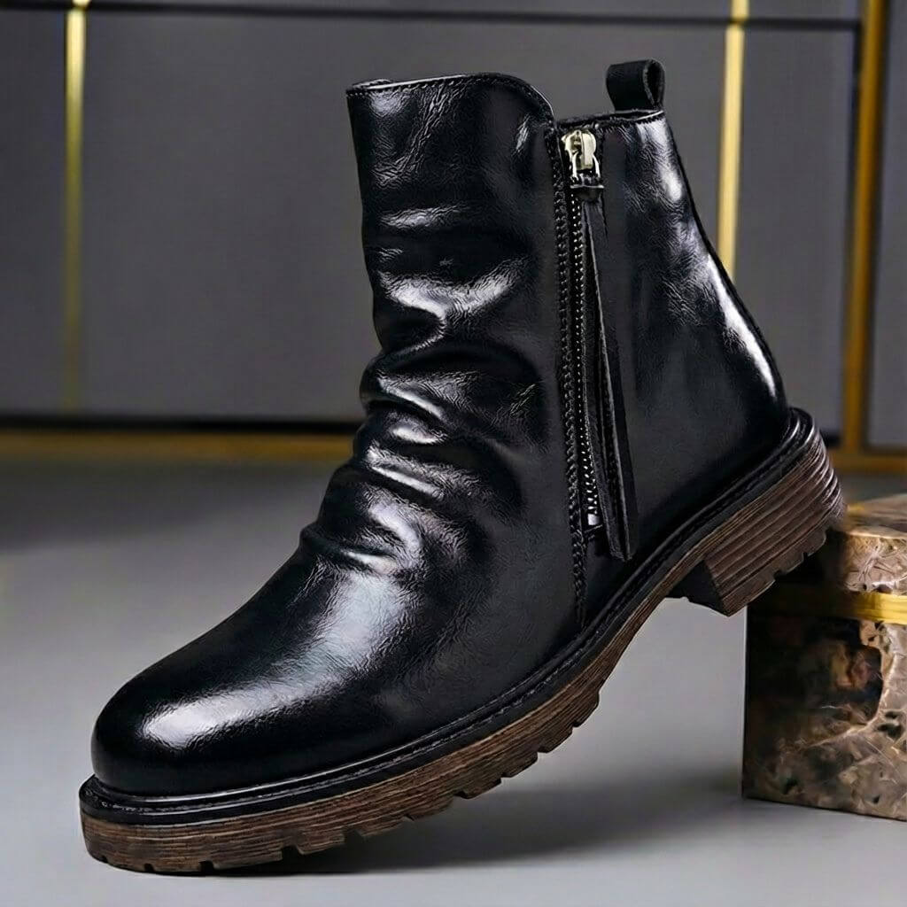 Bastille | Botas vintage enceradas