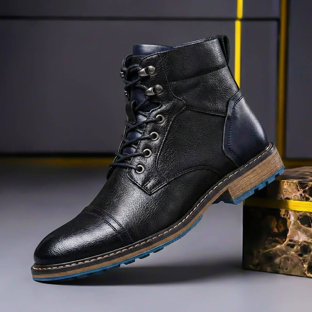 Châtelet | Botas bicolor vintage