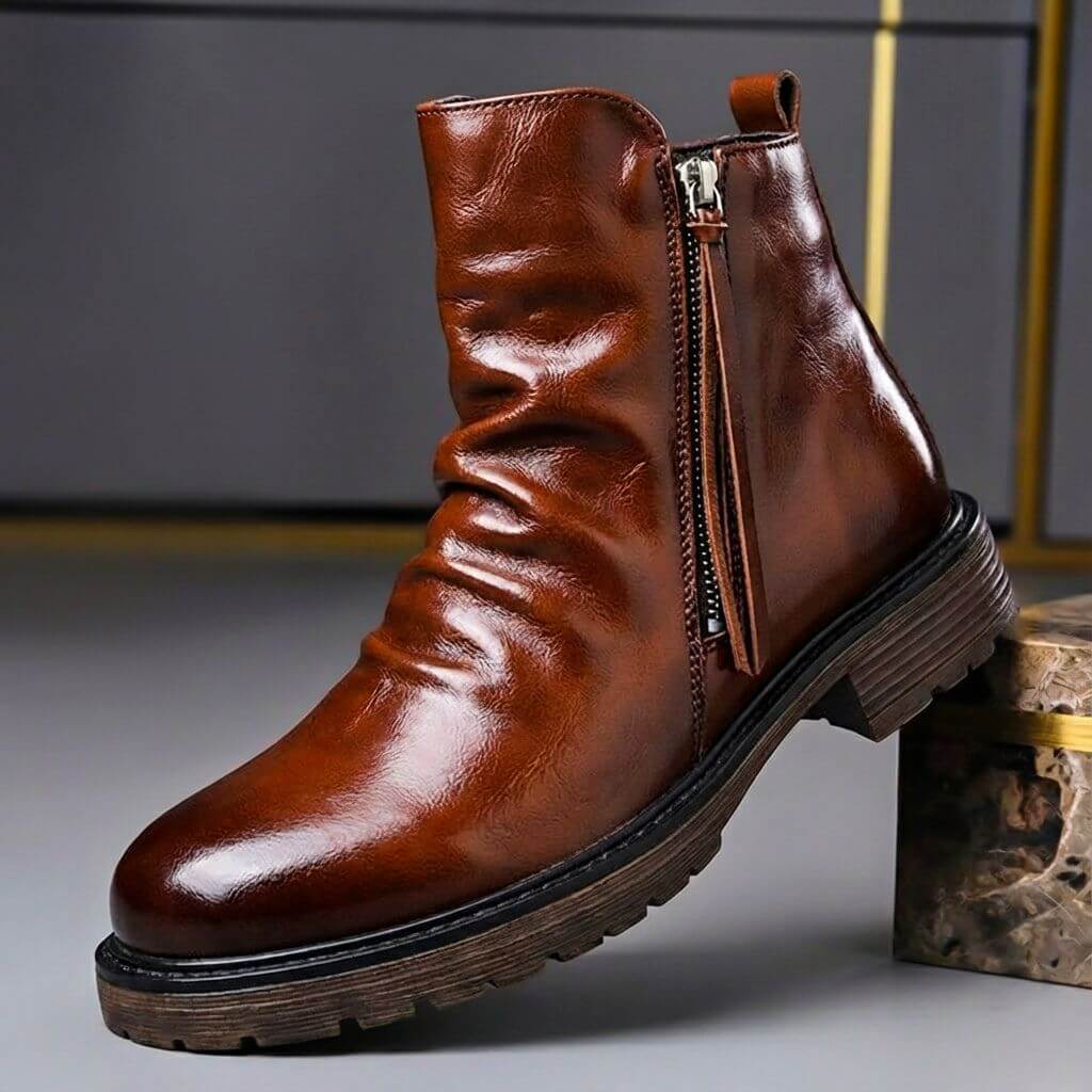 Bastille | Botas vintage enceradas