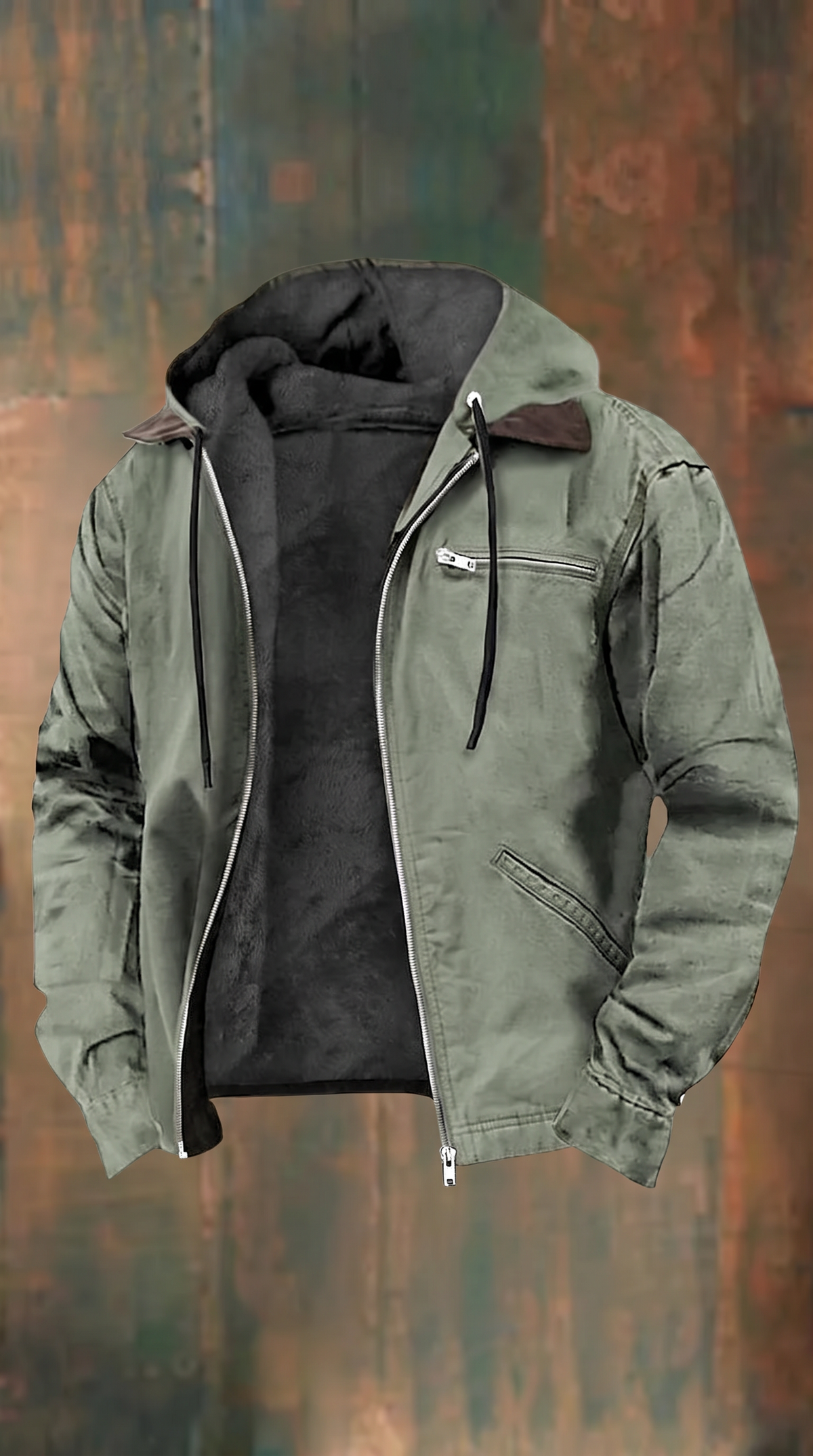 Sudadera con cremallera Clément