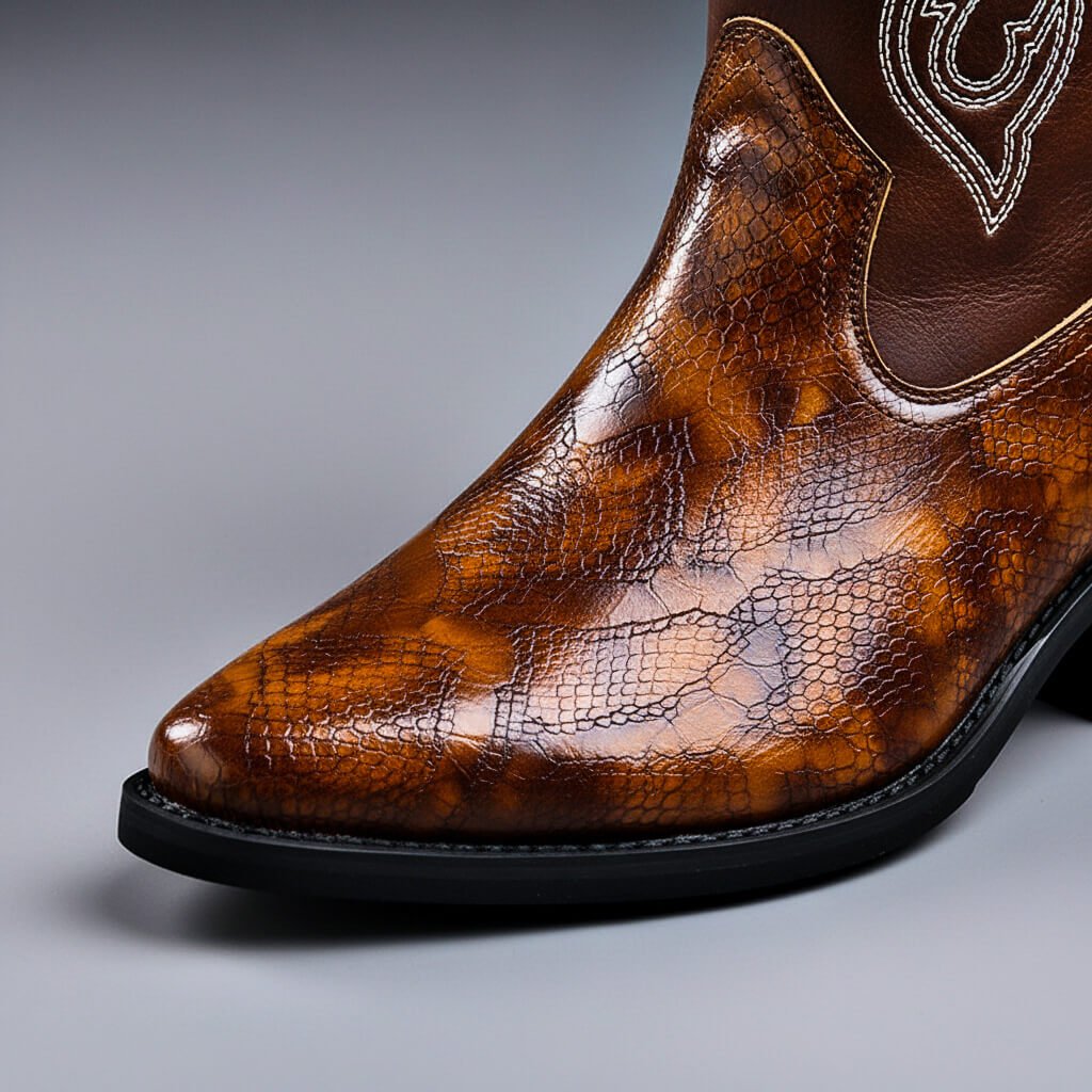 Belleville | Botas vintage granuladas