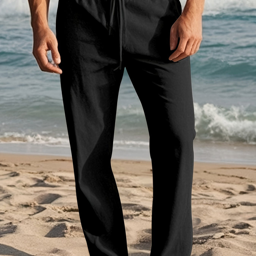 LAURENT MONACO | PANTALÓN DE LINO PARA HOMBRES