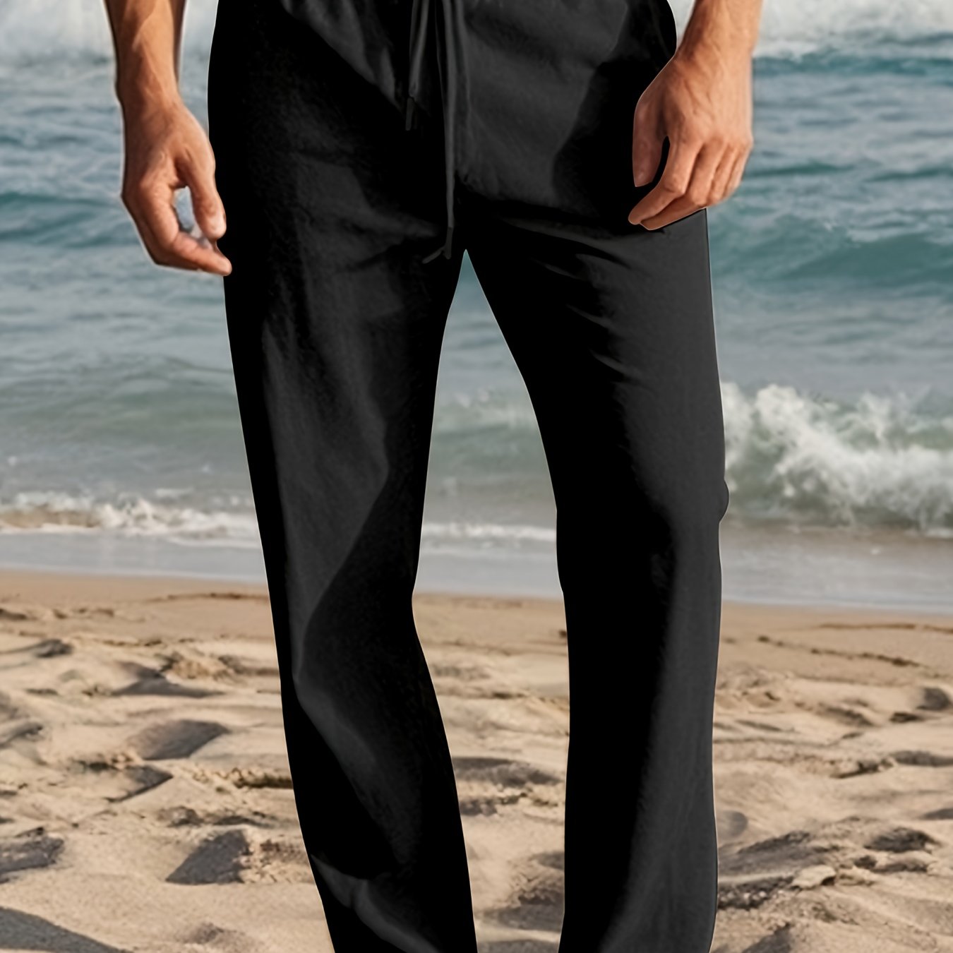 LAURENT MONACO | PANTALÓN DE LINO PARA HOMBRES