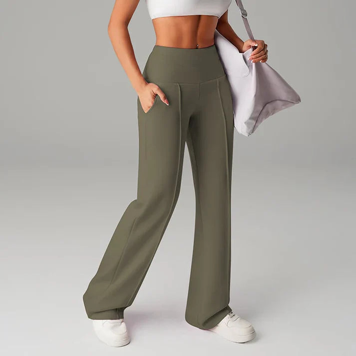 Alba – Pantalón recto de corte amplio