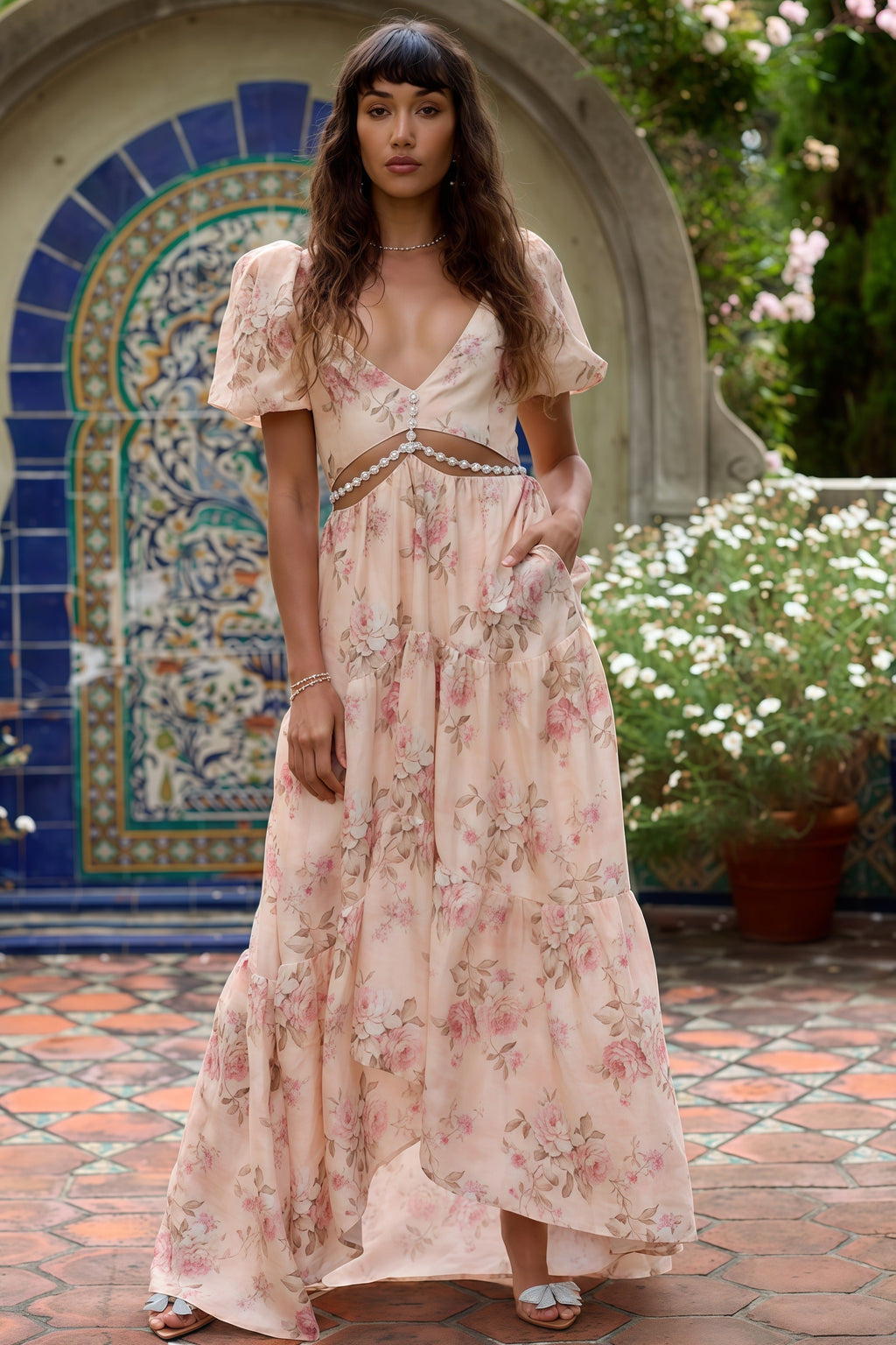 Layla™ Vestido elegante y fluido – Silueta envolvente y comodidad superior