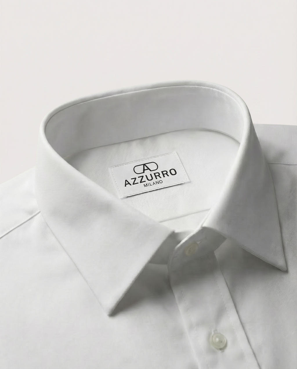 Camisa azul elastizada