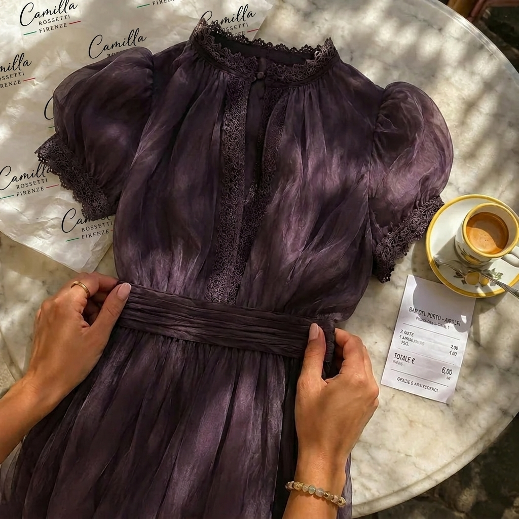 Letizia | Conjunto de tres piezas con chaqueta larga boho