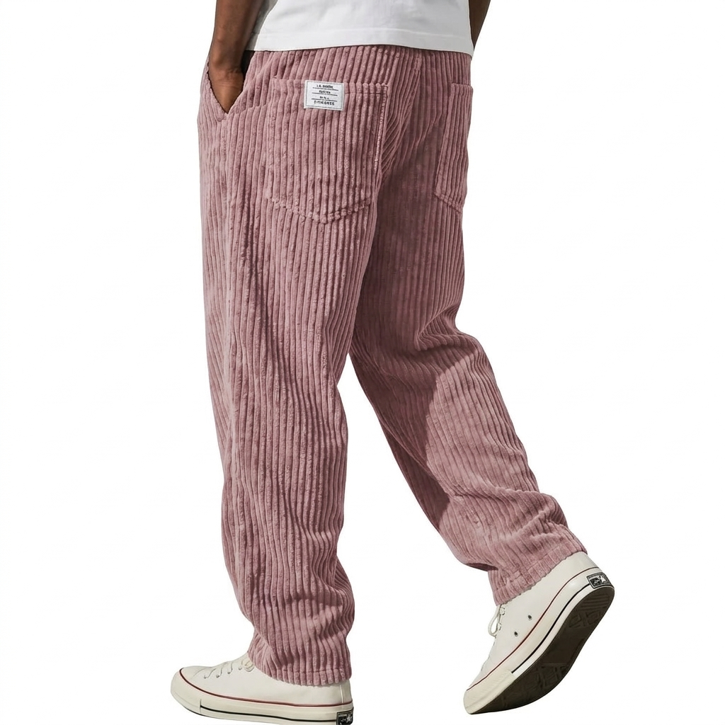 Cazel | Pantalón de pana para hombre con cintura elástica