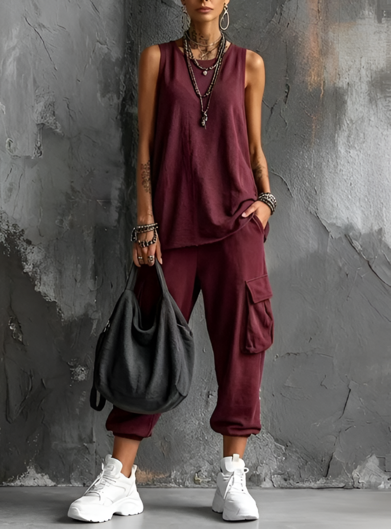 Noemi | Conjunto casual de comodidad urbana