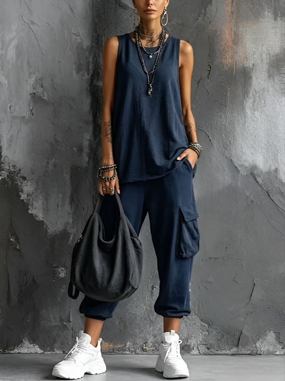 Noemi | Conjunto casual de comodidad urbana