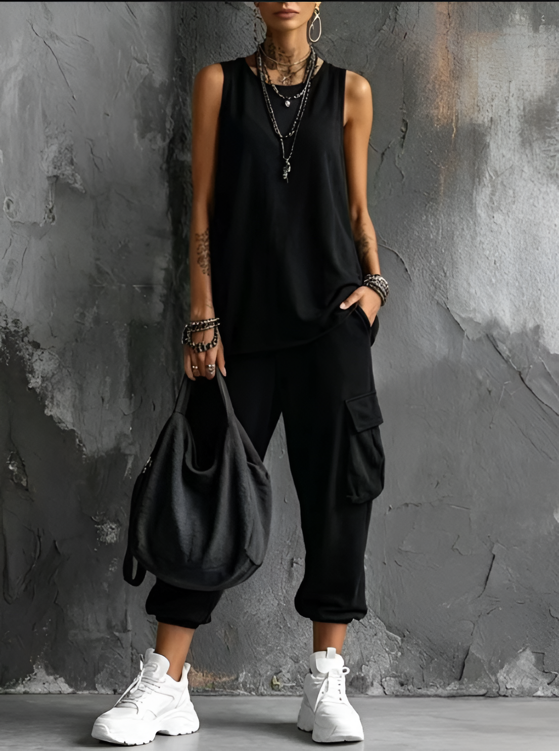 Noemi | Conjunto casual de comodidad urbana