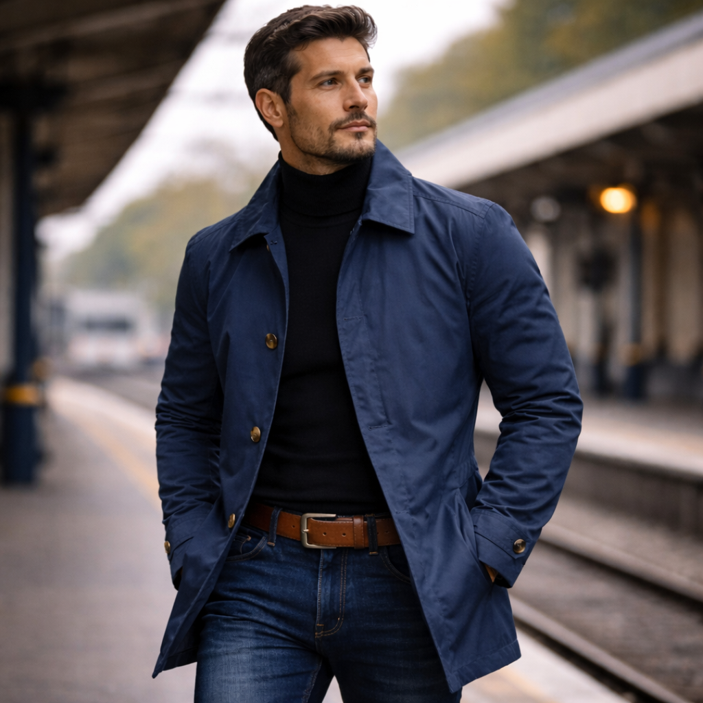 Adrian | abrigo masculino elegante