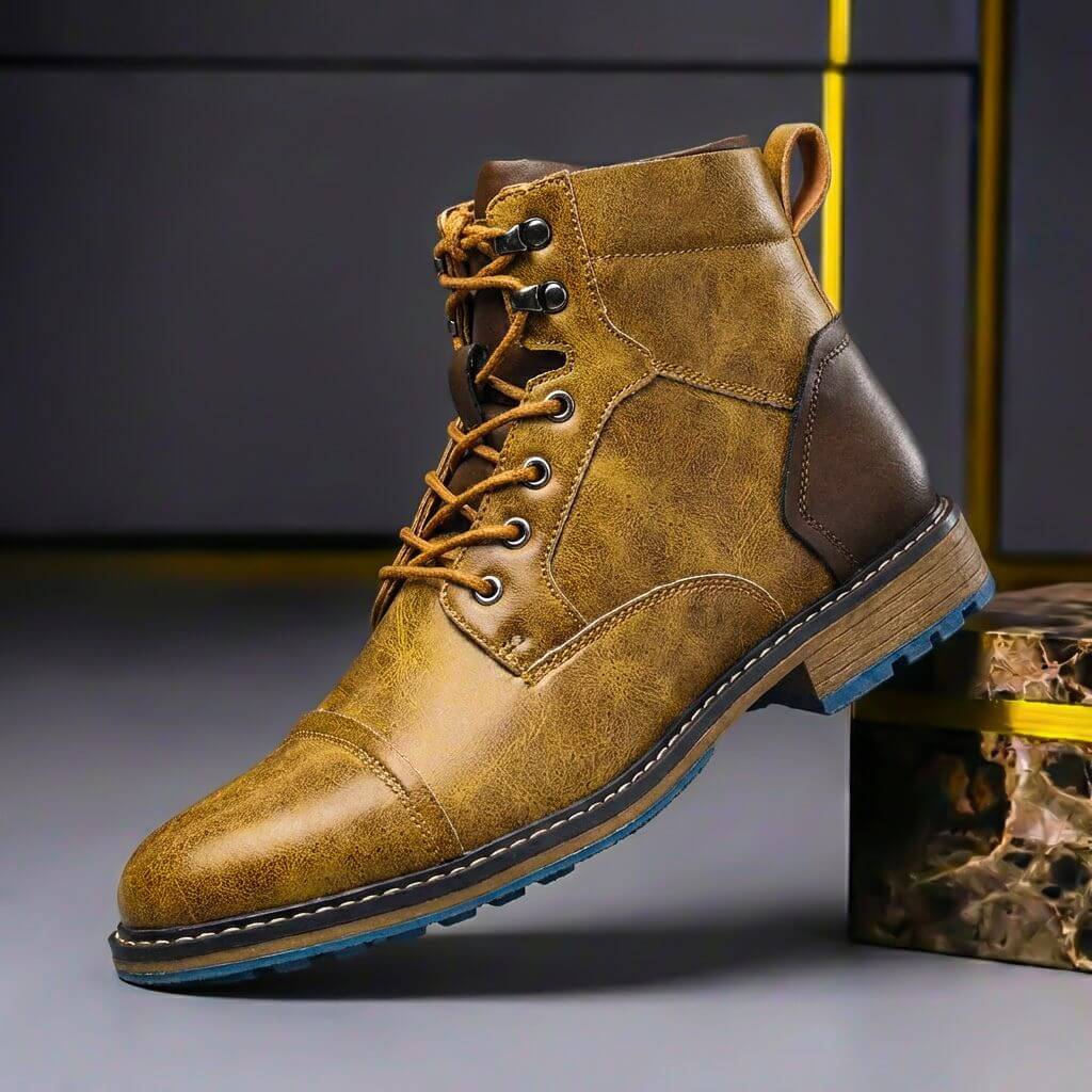Châtelet | Botas bicolor vintage