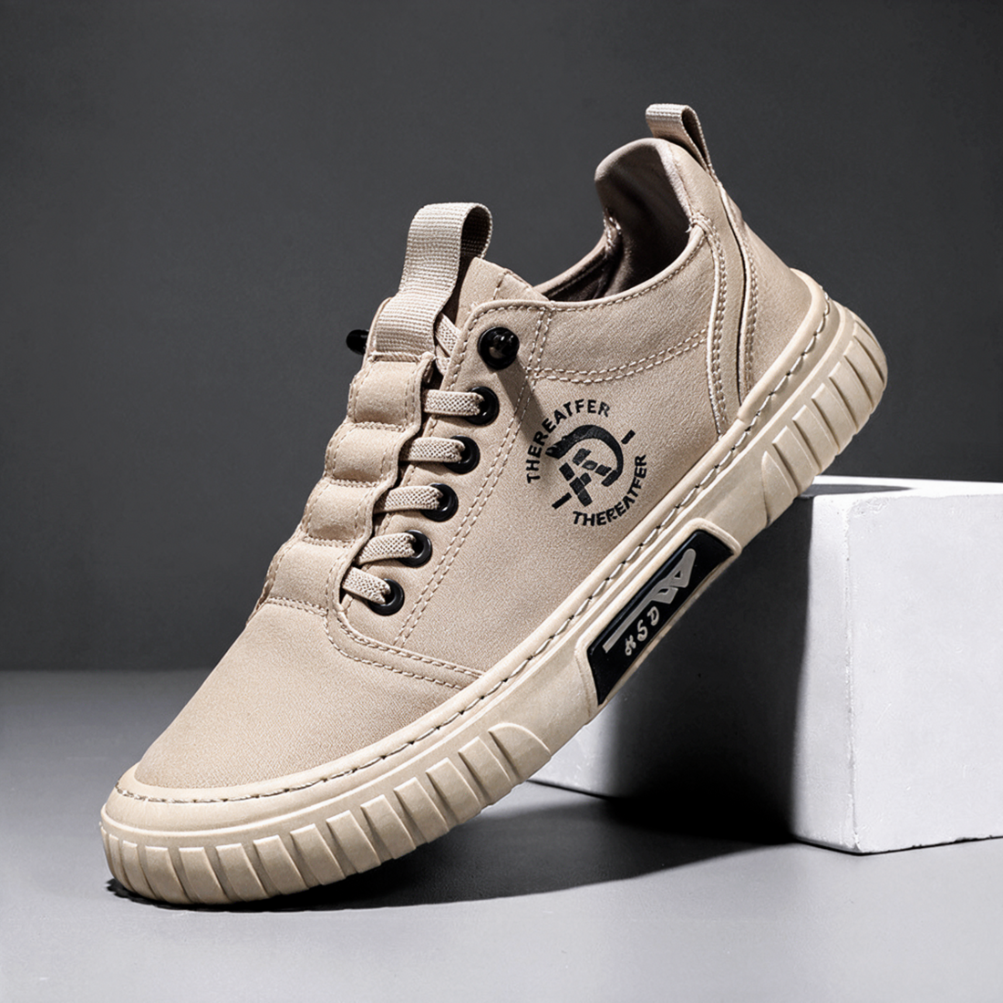 Rahal - Sneakers de ante con cordones