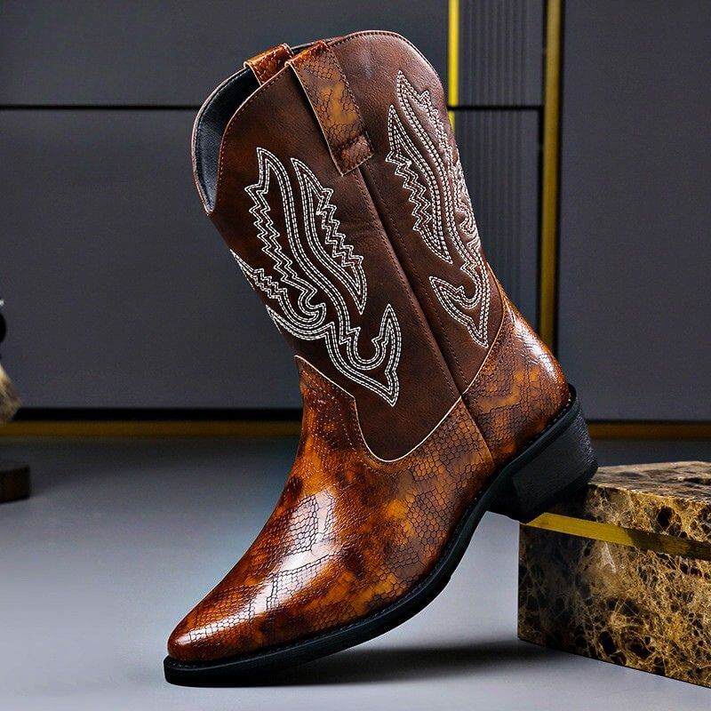 Belleville | Botas vintage granuladas