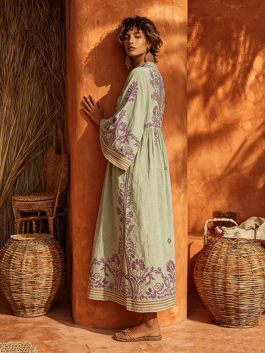 Celestina | Vestido boho con encanto mediterráneo