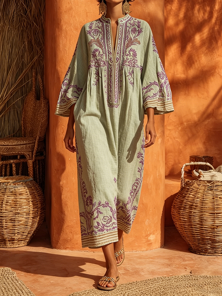 Celestina | Vestido boho con encanto mediterráneo