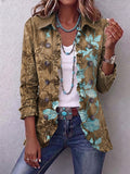 Domenica | Chaqueta Floral Degradada con Volante