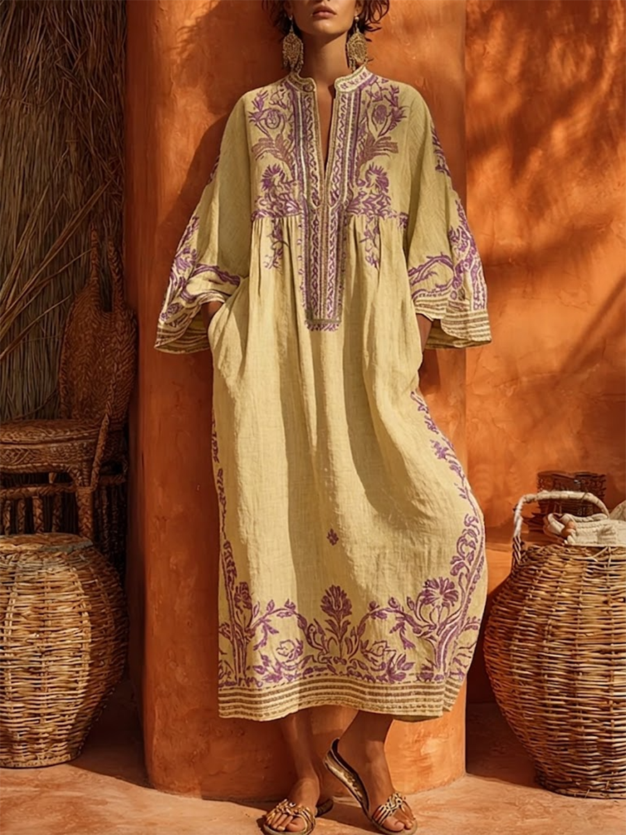Celestina | Vestido boho con encanto mediterráneo