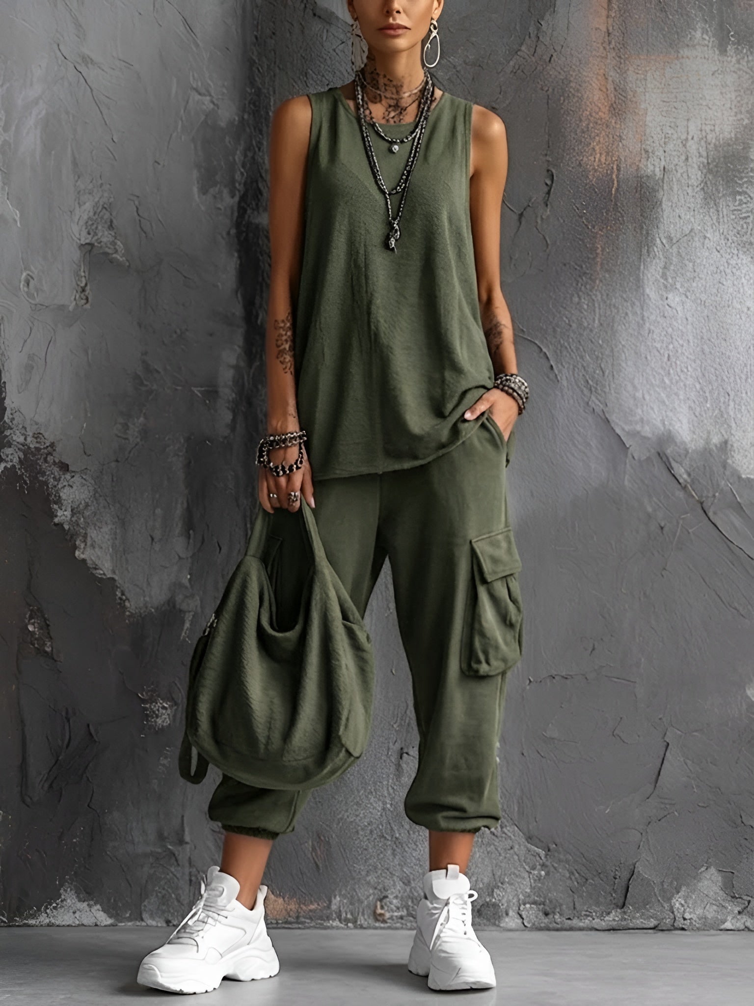 Noemi | Conjunto casual de comodidad urbana