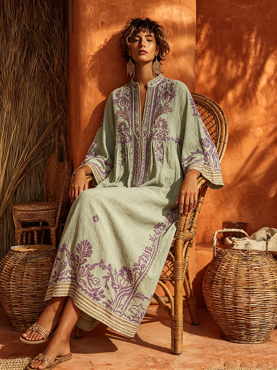 Celestina | Vestido boho con encanto mediterráneo