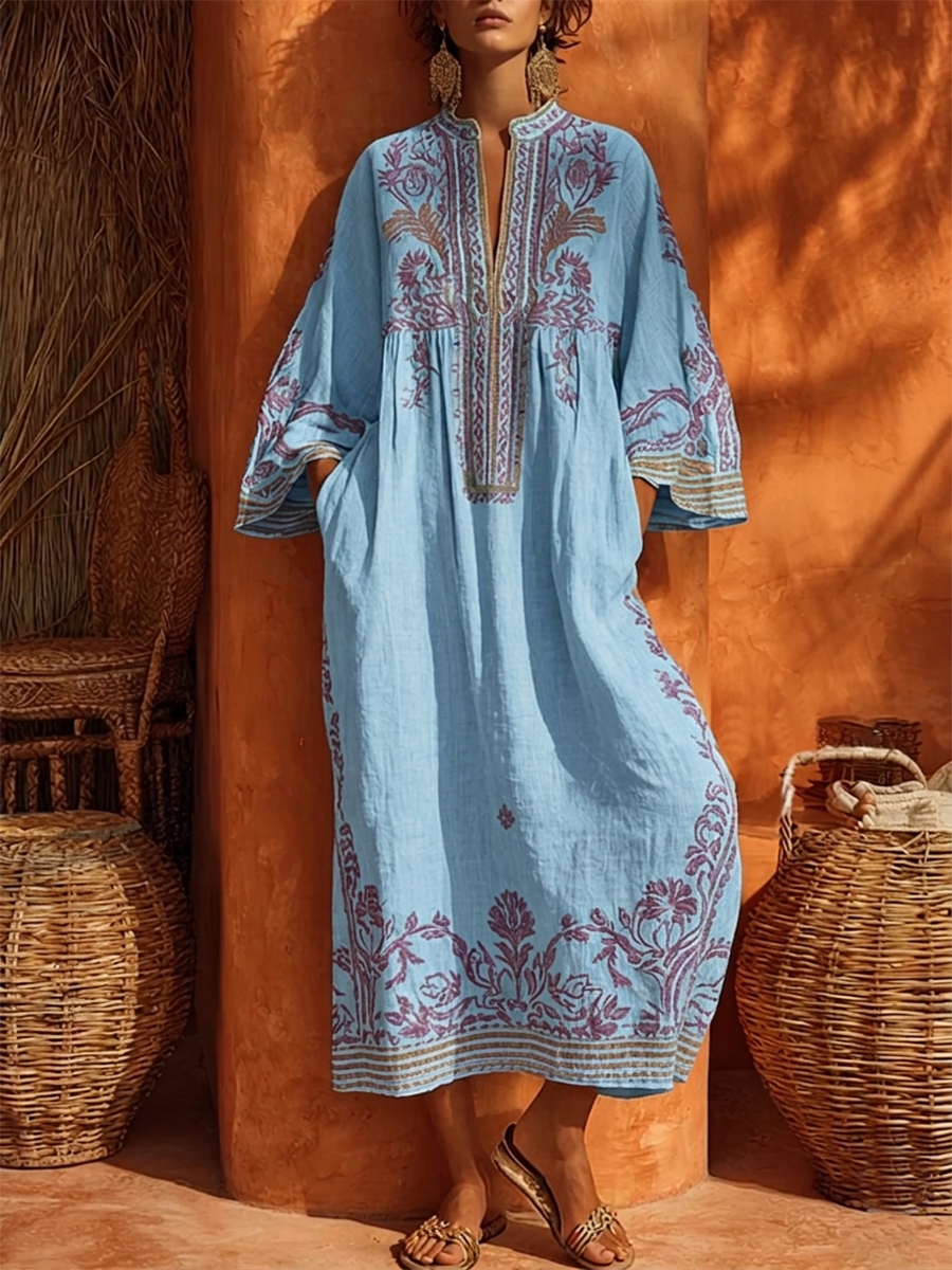 Celestina | Vestido boho con encanto mediterráneo