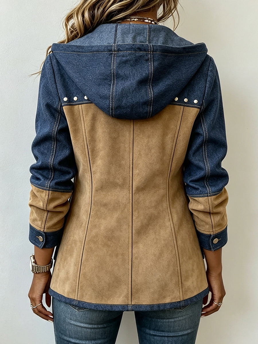 Fawnridge™ | Chaqueta con capucha de patchwork