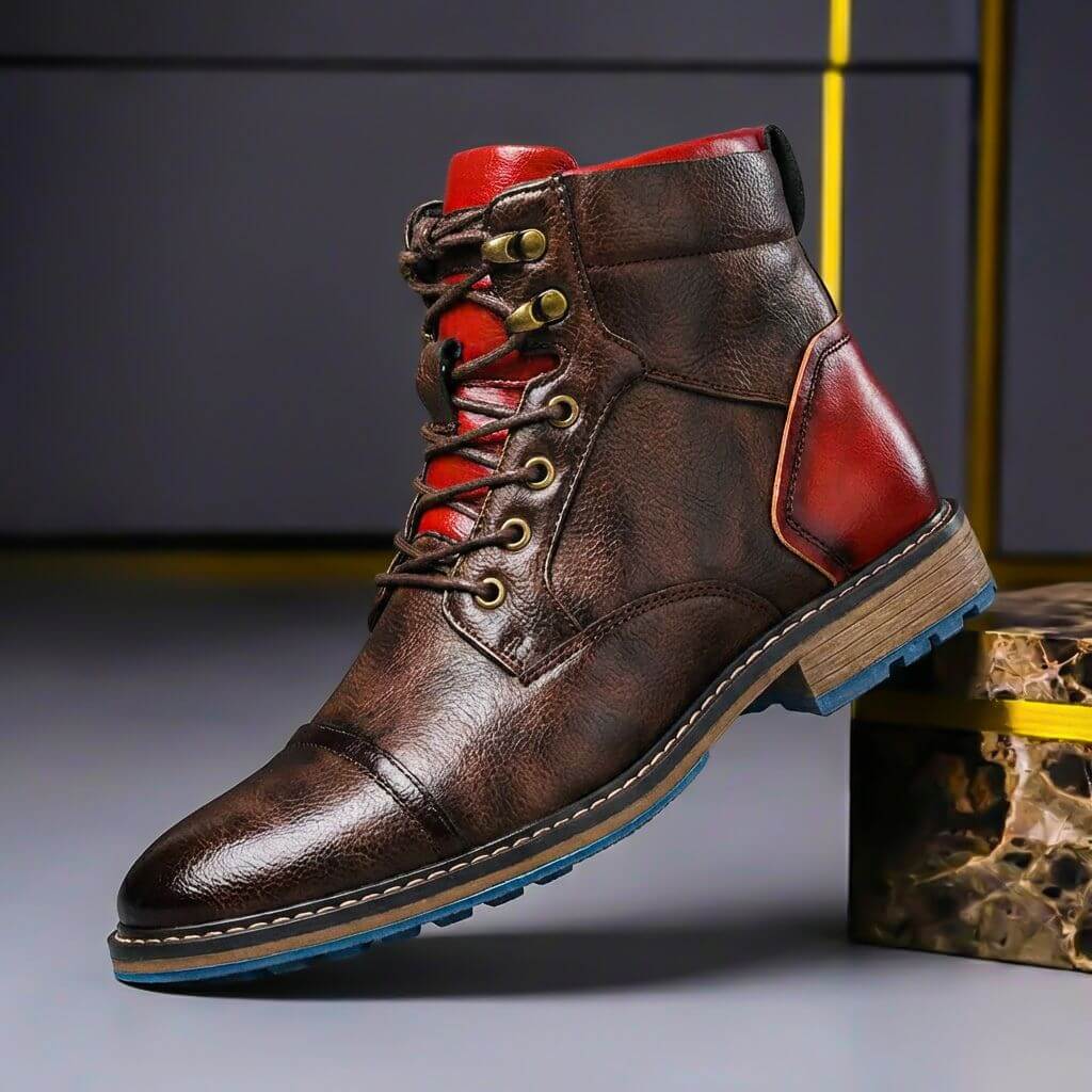 Châtelet | Botas bicolor vintage