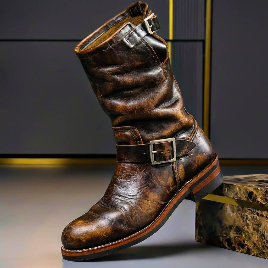 Trocadéro | Botas vintage con hebillas