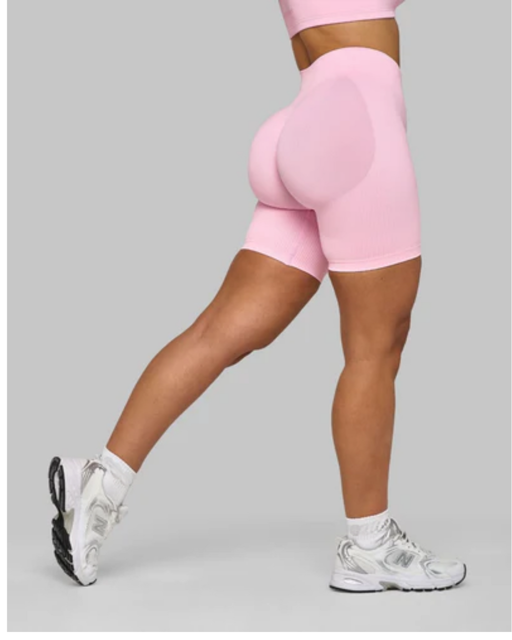 Leggings corto de contorno acanalado Elevate