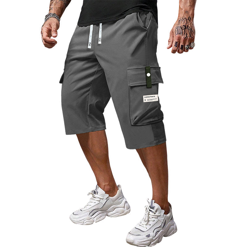 ⏳¡Último día de oferta! 50% de descuento 📢 Pantalones cargo Capri casual con cordón para hombre