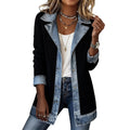 Lea | Chaqueta Vaquera con Punto Canalé