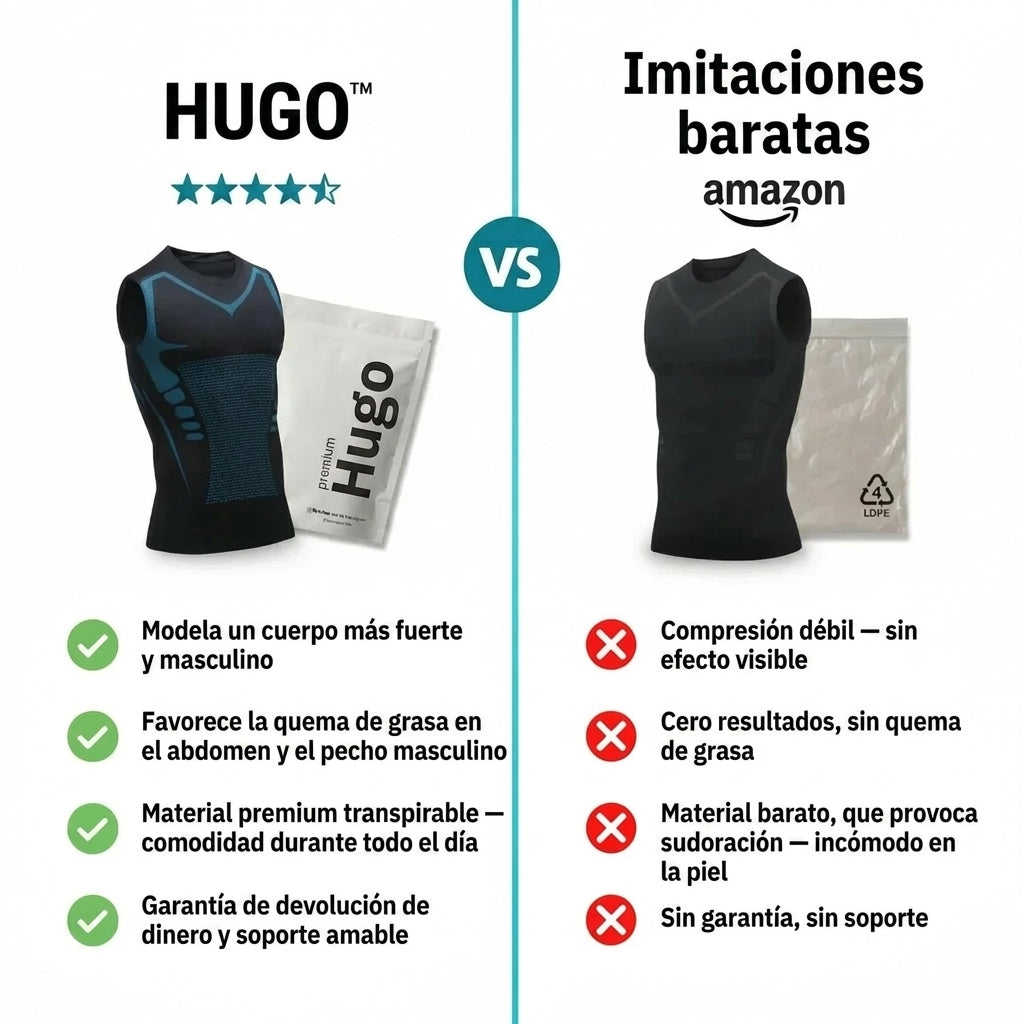 Hugo | Finalmente un día en el que no piensas en tu abdomen.