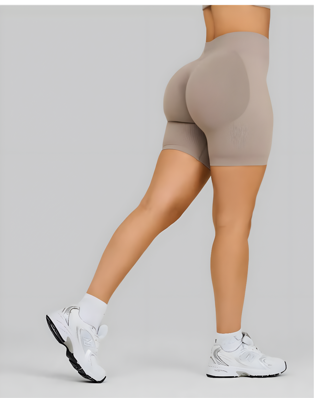 Leggings corto de contorno acanalado Elevate